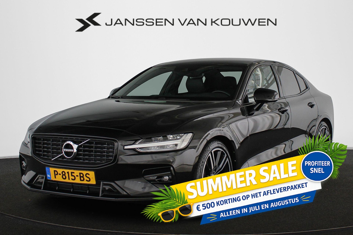 Volvo S60 - 2.0 B3 R-Design Bowers&Wilkins Leder Memory Camera Apple CarPlay - AutoWereld.nl