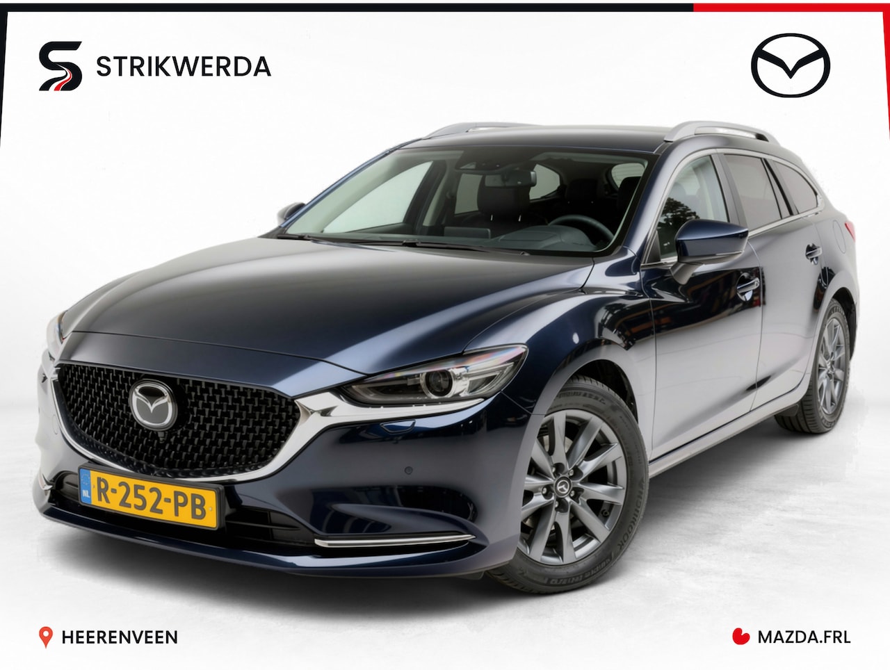Mazda 6 Sportbreak - 2.0 SkyActiv-G 165 Business | Extra set velgen | Adaptive Cruise Control | Stoelverwarming - AutoWereld.nl