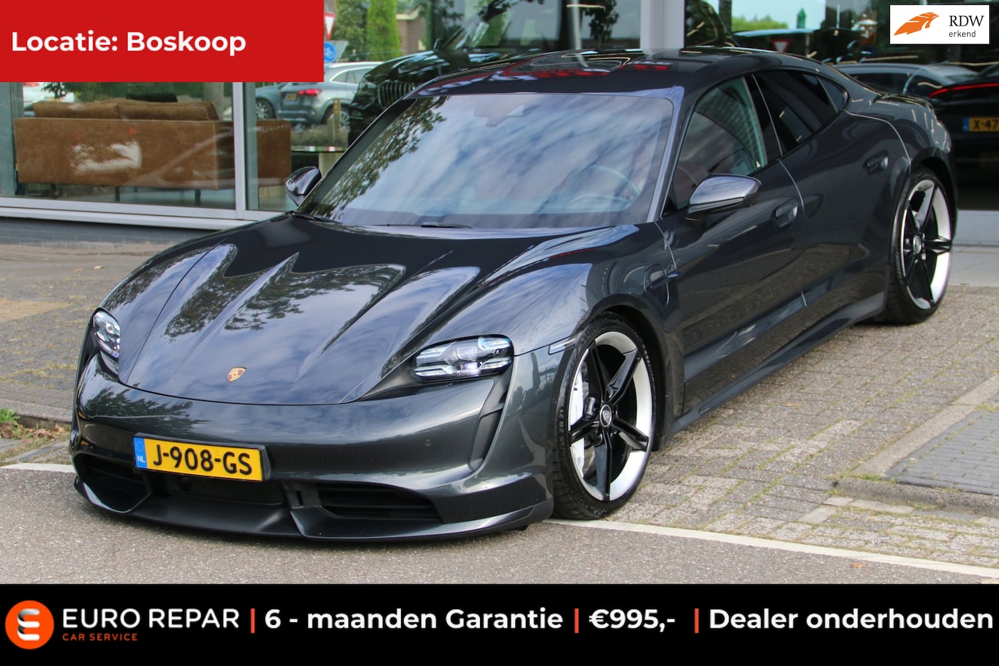 Porsche Taycan - Turbo 93 kWh DEALER OND. NP 173.600,- BTW-AUTO! - AutoWereld.nl
