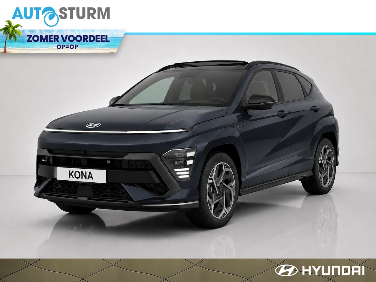 Hyundai Kona - 1.6 GDI HEV N Line Sky 1.6 GDI HEV N Line Sky - AutoWereld.nl