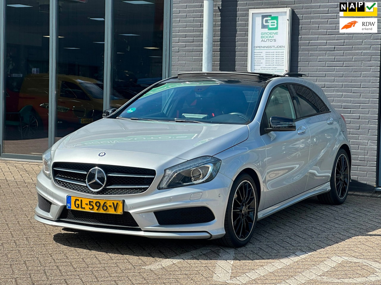 Mercedes-Benz A-klasse - 180 Ambition/AUTOMAAT/PANO/NL AUTO-NAP!! - AutoWereld.nl