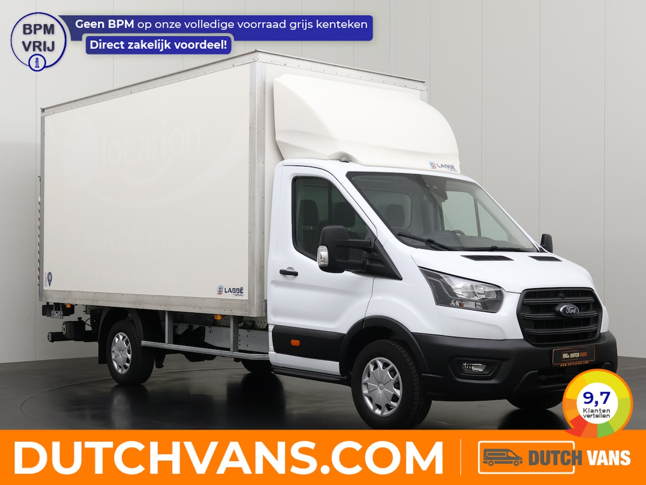 Ford Transit - 2.0TDCi 170PK Bakwagen+Laadklep | Dakpoiler | Airco | Cruise - AutoWereld.nl