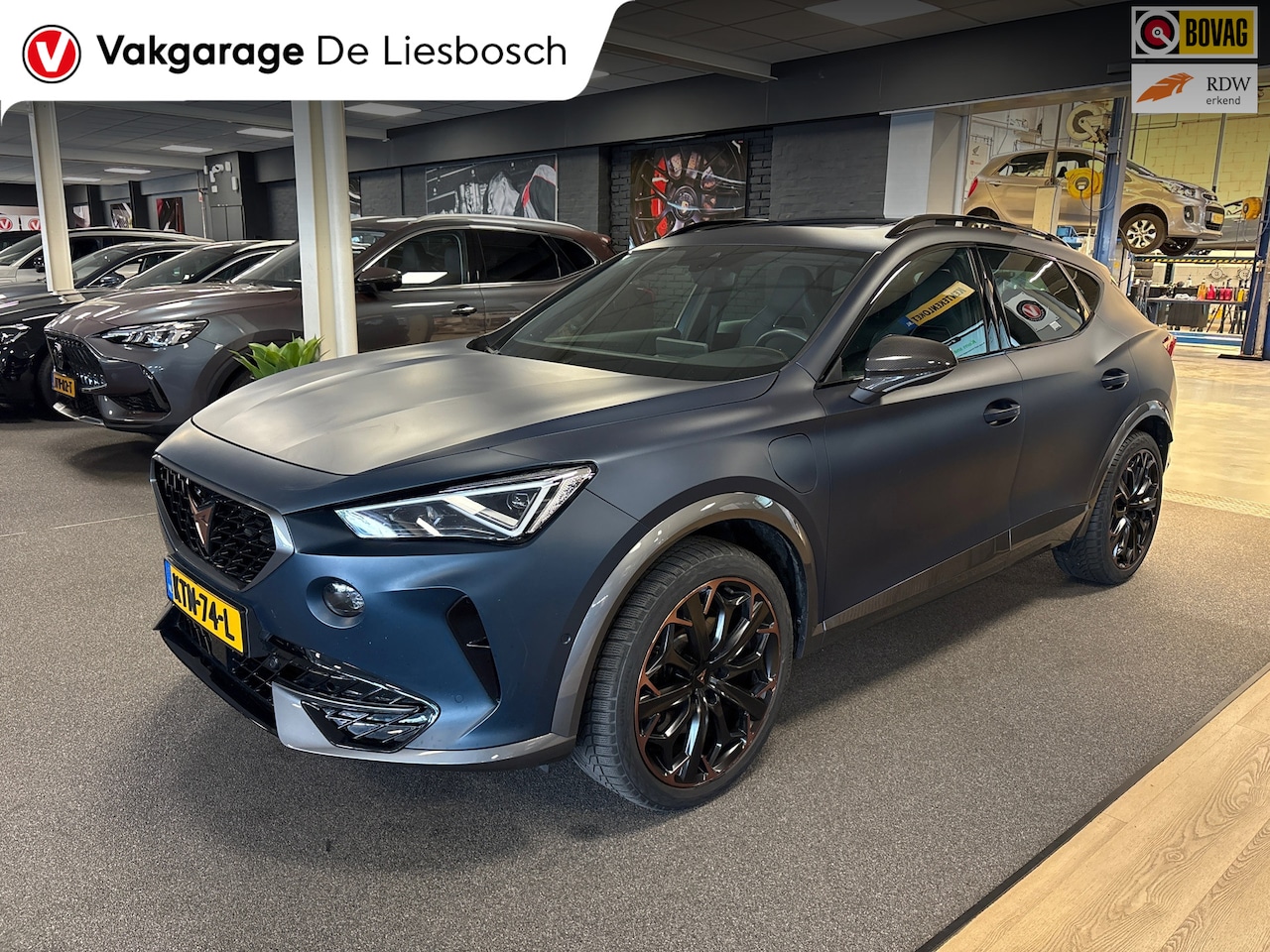 CUPRA Formentor - 1.4 e-Hybrid VZ Copper Edition/pano/memory/apple/beats/carbon/camera - AutoWereld.nl