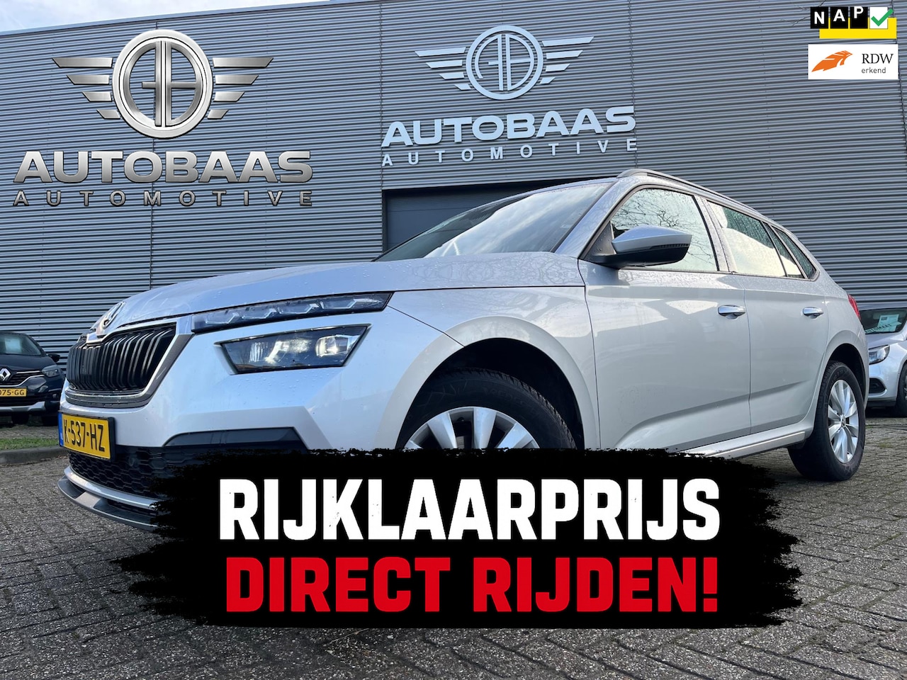 Skoda Kamiq - 1.0 TSI Business Edition AUTOMAAT+NL-AUTO+1EIG+NAVI+LED+CLIMATE CONTROL+STOELVERWARMING+IN - AutoWereld.nl