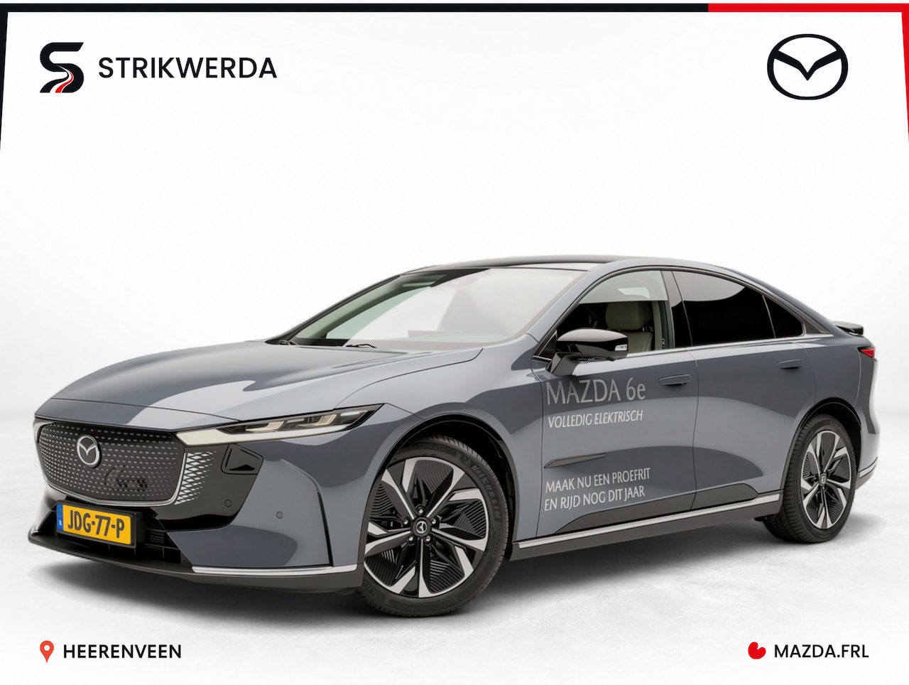 Mazda 6e - Takumi 68.8 kWh 17% bijtelling | Demo | Rubberen mattenset | Dorpellijsten verlicht | - AutoWereld.nl