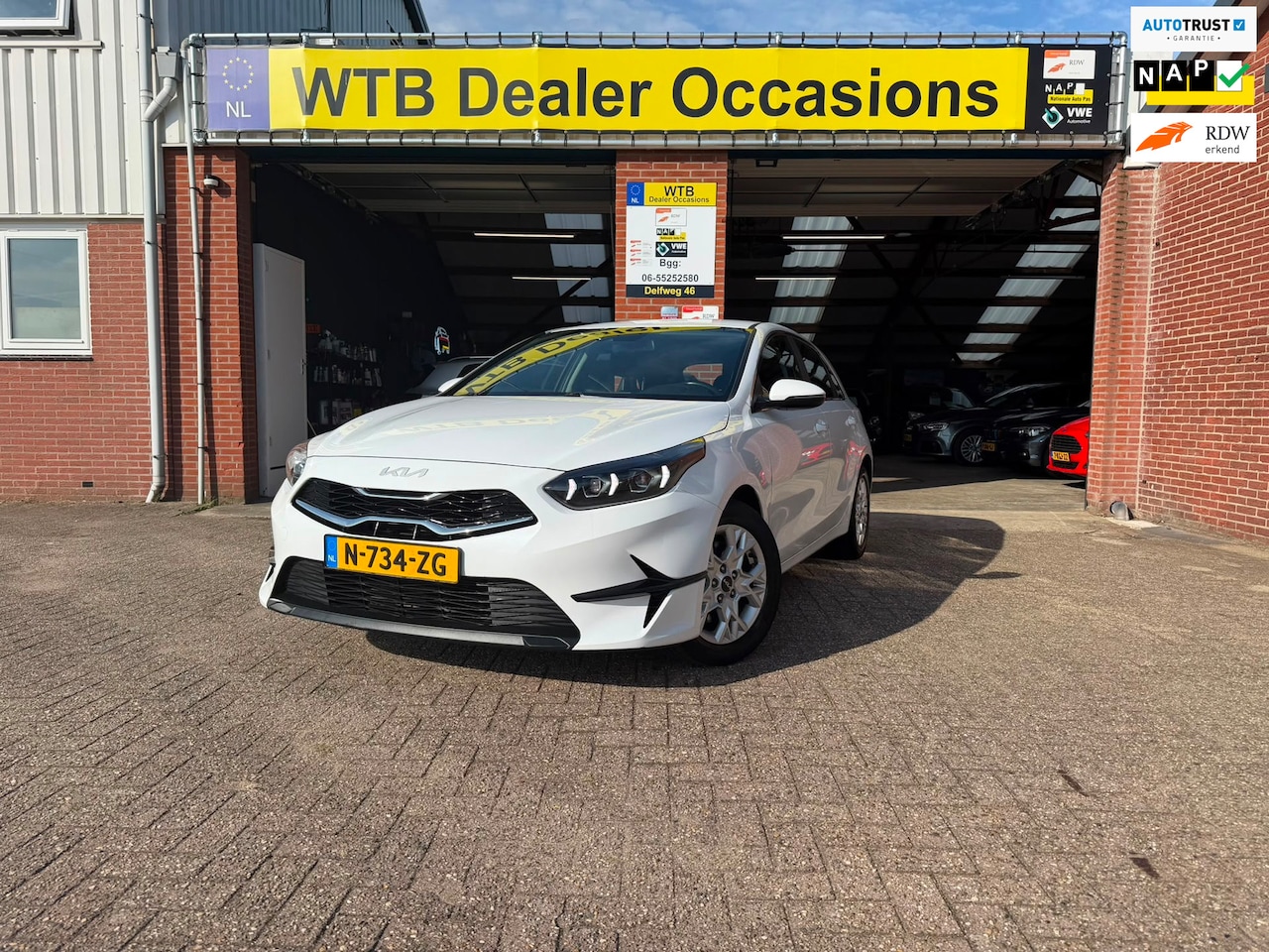 Kia Cee'd - Ceed 1.0 T-GDi DynamicLine, Navi, 1e Eig., Dealer ondh., - AutoWereld.nl