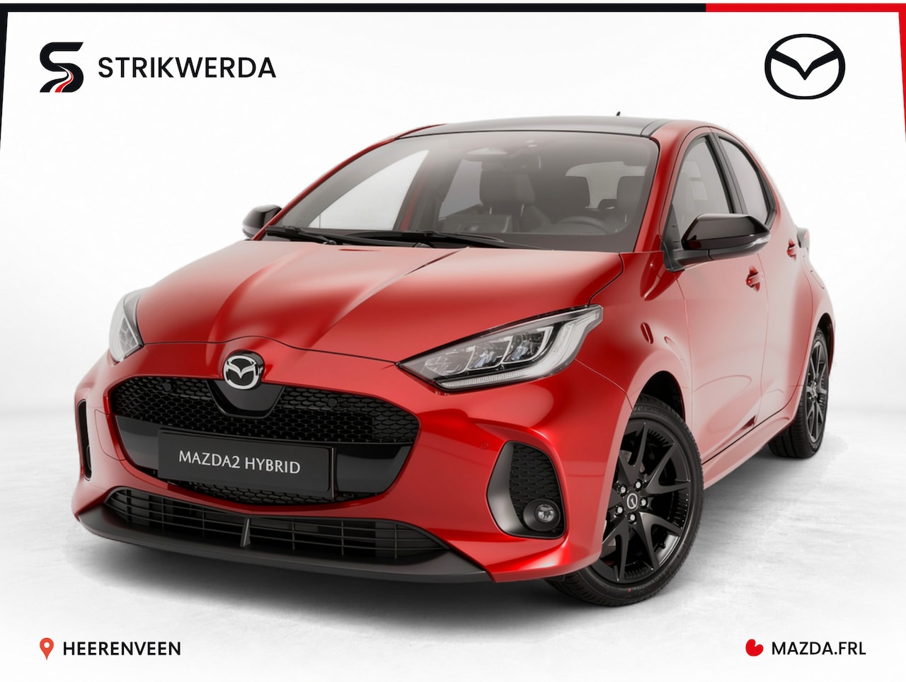 Mazda 2 Hybrid - 1.5 Homura Plus Panoramadak | HUD | Navigatie | Half-leder - AutoWereld.nl