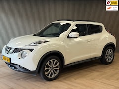 Nissan Juke - 1.2 DIG-T S/S Tekna PANORAMADAK CAMERA NAVIGATIE LEDER STOELVERWARMING CRUISE AIRCO