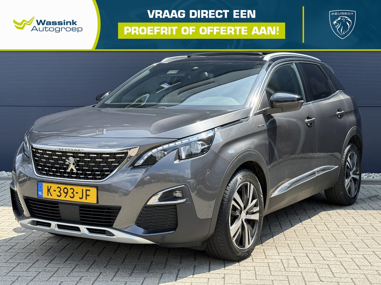 Peugeot 3008 - 1.2 PureTech GT Line | Navigatie | Apple Carplay/Android Auto | Schuifdak | Camera | Full - AutoWereld.nl