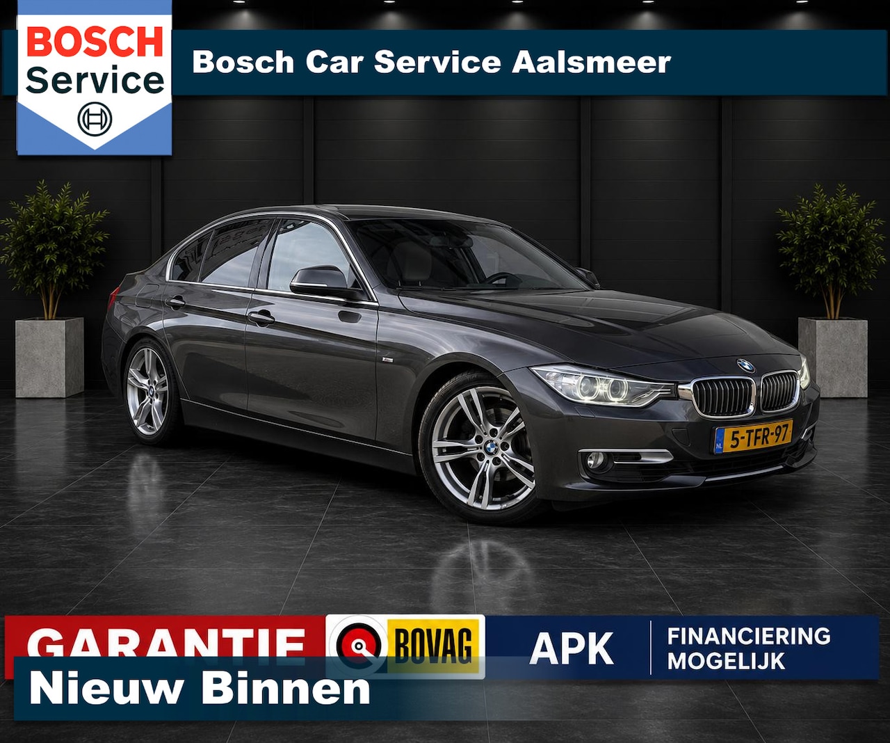 BMW 3-serie - 320i Executive Sport / Nap / Garantie / Airco / Navi / Cruise / Carplay / - AutoWereld.nl