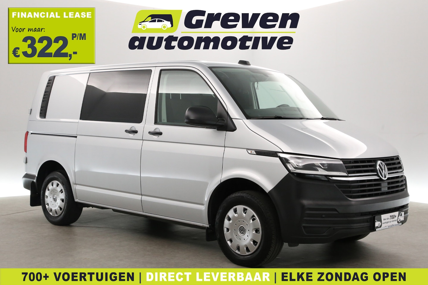 Volkswagen Transporter - T6.1 2.0 TDI 150PK L1H1 | Automaat | Airco | Cruise | Carplay | Parkeersens. | Stoelverw. - AutoWereld.nl