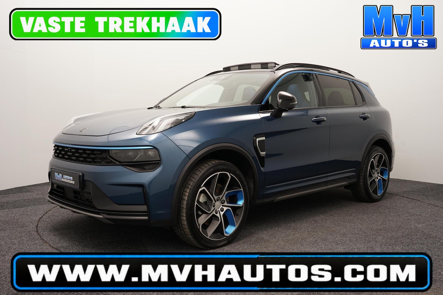 Lynk & Co 01 - 1.5 PHEV|TREKH|ZWARTE.HEMEL|360ºCAM|PANO|SOH94% - AutoWereld.nl