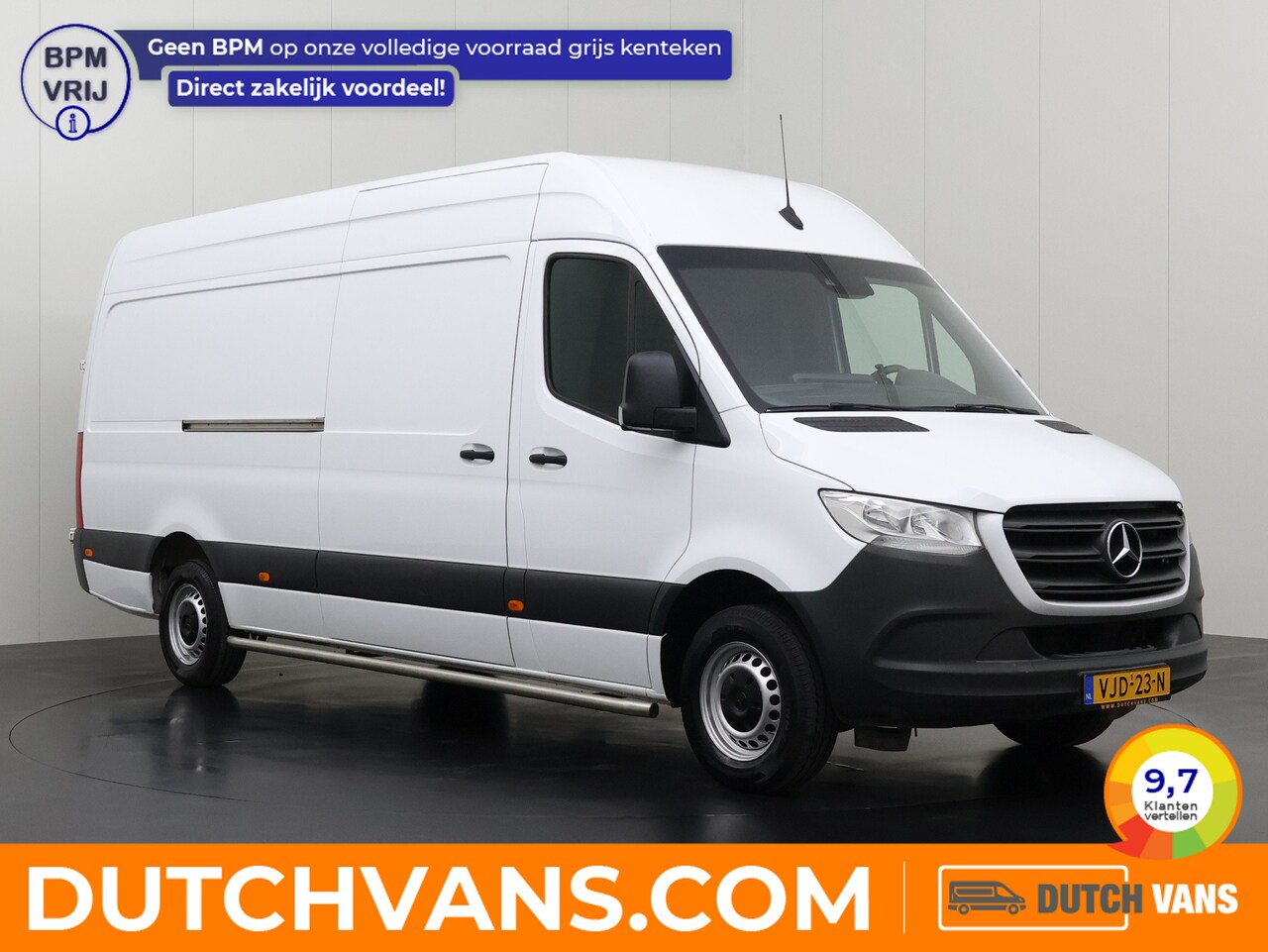 Mercedes-Benz Sprinter - 315CDI Automaat L3H2 Maxi | Navigatie | Camera | Airco | Cruise | Betimmering - AutoWereld.nl