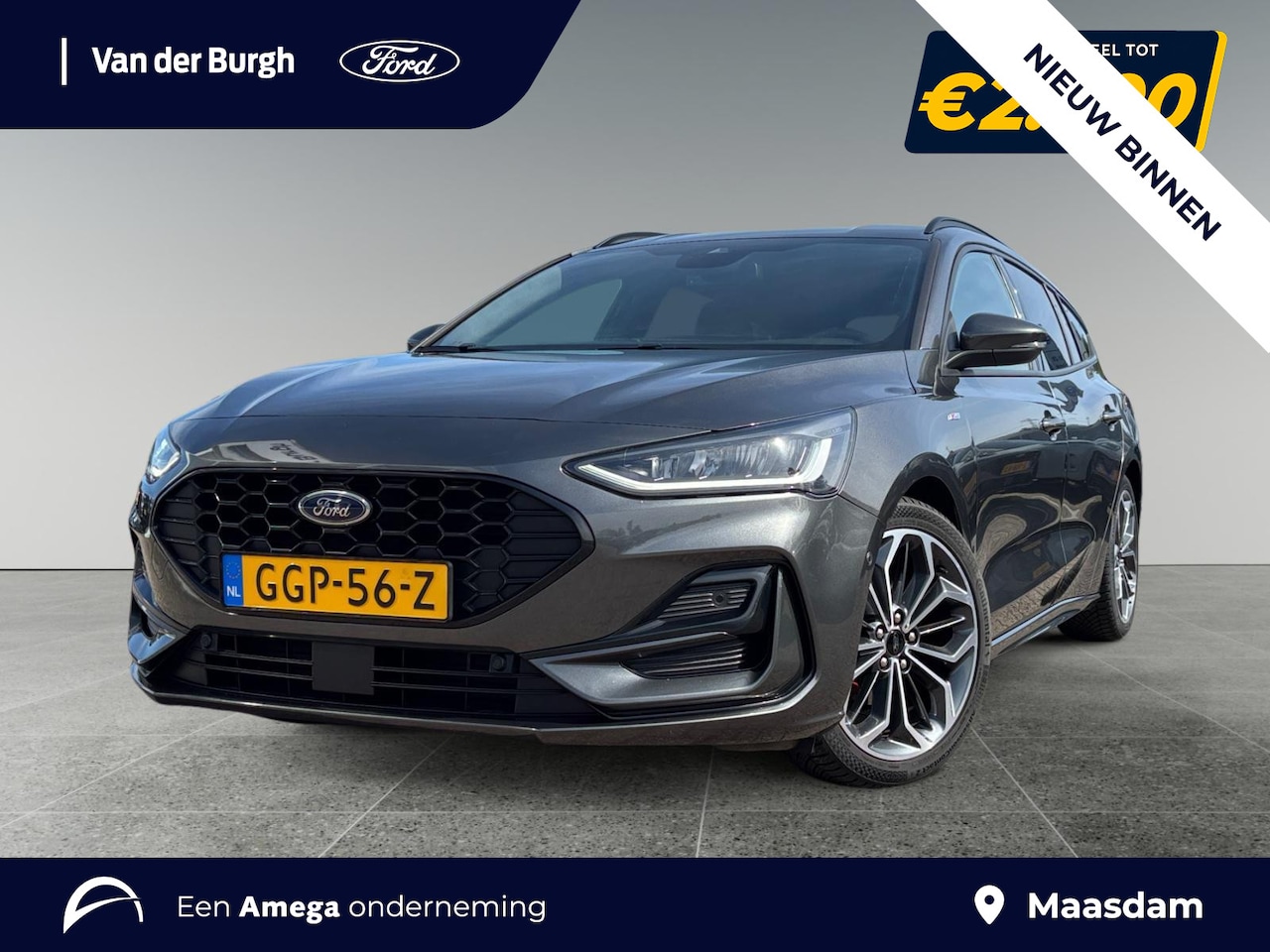 Ford Focus Wagon - ST Line X 1.0 EcoBoost Hybrid Winter Pack | Driver Assistance Pack | LM velgen 18" | Magne - AutoWereld.nl