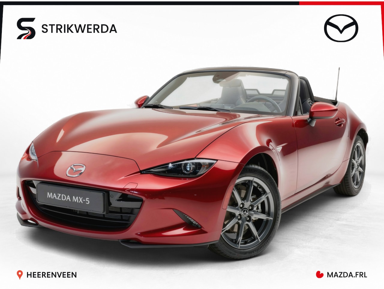 Mazda MX-5 - 1.5 SkyActiv-G 132 Exclusive-Line ACTIEPRIJS | Carplay | Camera | Cruise - AutoWereld.nl