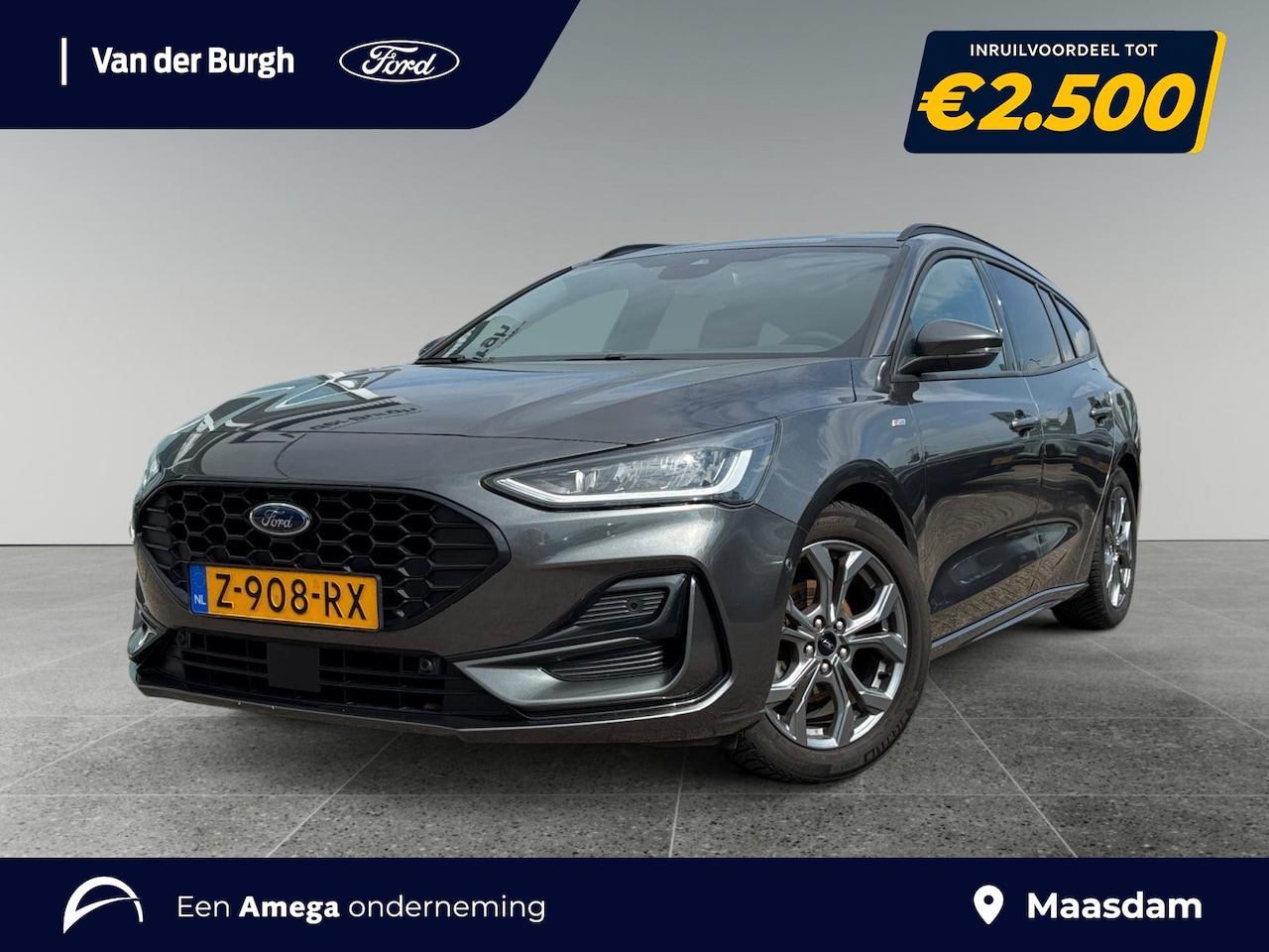 Ford Focus Wagon - ST Line 1.0 EcoBoost Hybrid Winter Pack | Driver Assistance Pack | Magnetic grey - AutoWereld.nl