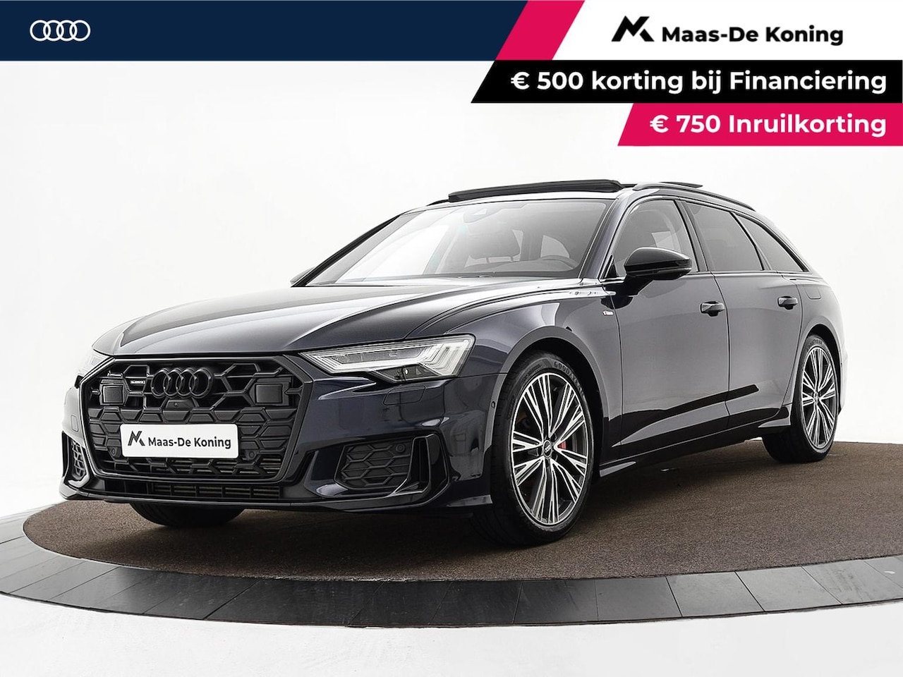 Audi A6 Avant - 55 TFSIe 367pk S-tronic Quattro Pro Line S · SOH 100% · Panoramadak · Bang & Olufsen · 360 - AutoWereld.nl