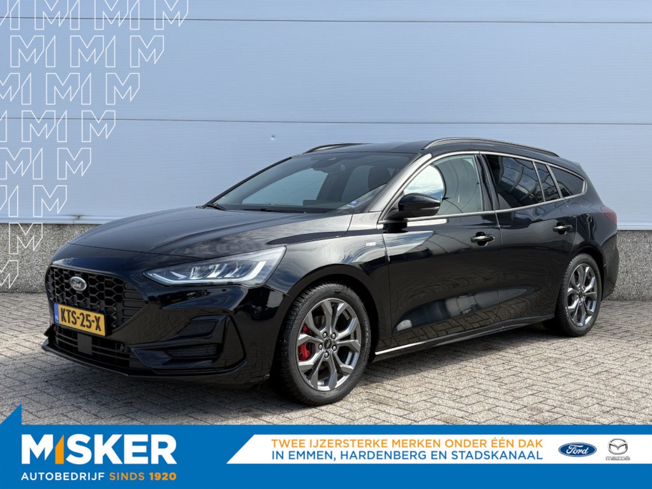 Ford Focus Wagon - 1.0 EBH ST Line X 155PK AUTOMAAT! DRIVERPACK! WINTERPACK! B&O - AutoWereld.nl
