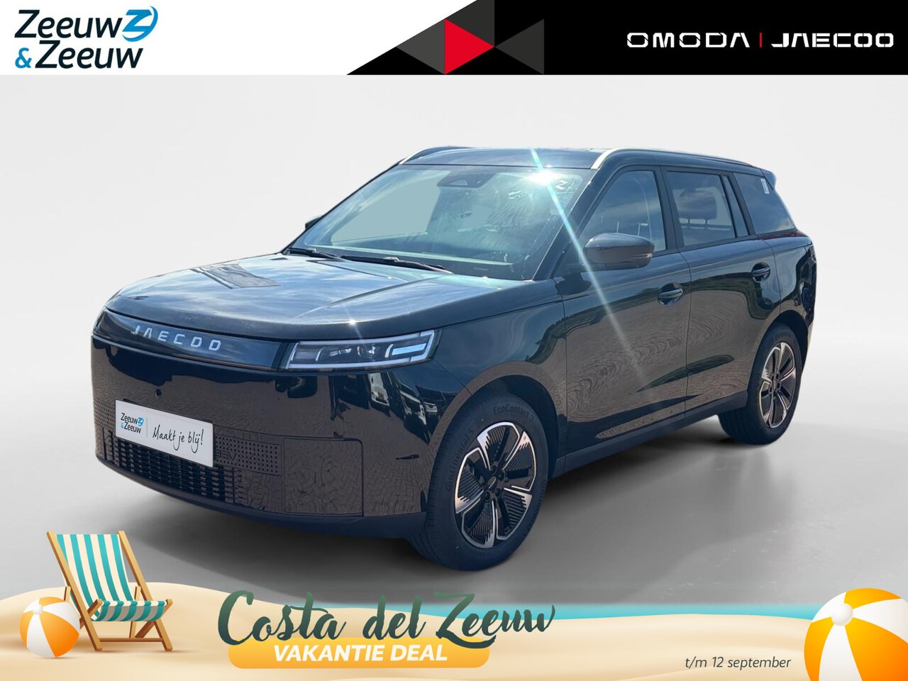Jaecoo 5 - EV Exclusive 61 kWh ACTIE PRIJS*FULL OPTIONS*NAVI+360Camera*Snel leverbaar!! - AutoWereld.nl