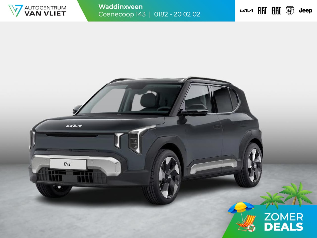 Kia EV2 - Plus 42.2 kWh 5p. | Uit voorraad leverbaar ! | Actieprijs * | Clima | Adapt. cruise | Navi - AutoWereld.nl