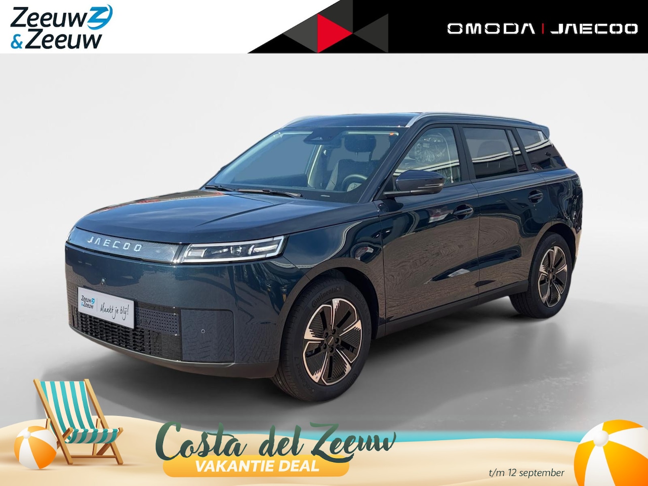 Jaecoo 5 - EV Exclusive 61 kWh ACTIE PRIJS*FULL OPTIONS*NAVI+360Camera*Snel leverbaar!! - AutoWereld.nl