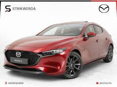 Mazda 3 - 3 2.0 e-SkyActiv-X M Hybrid 186 Takumi Nieuw | Pano | Leer | 360 Camera