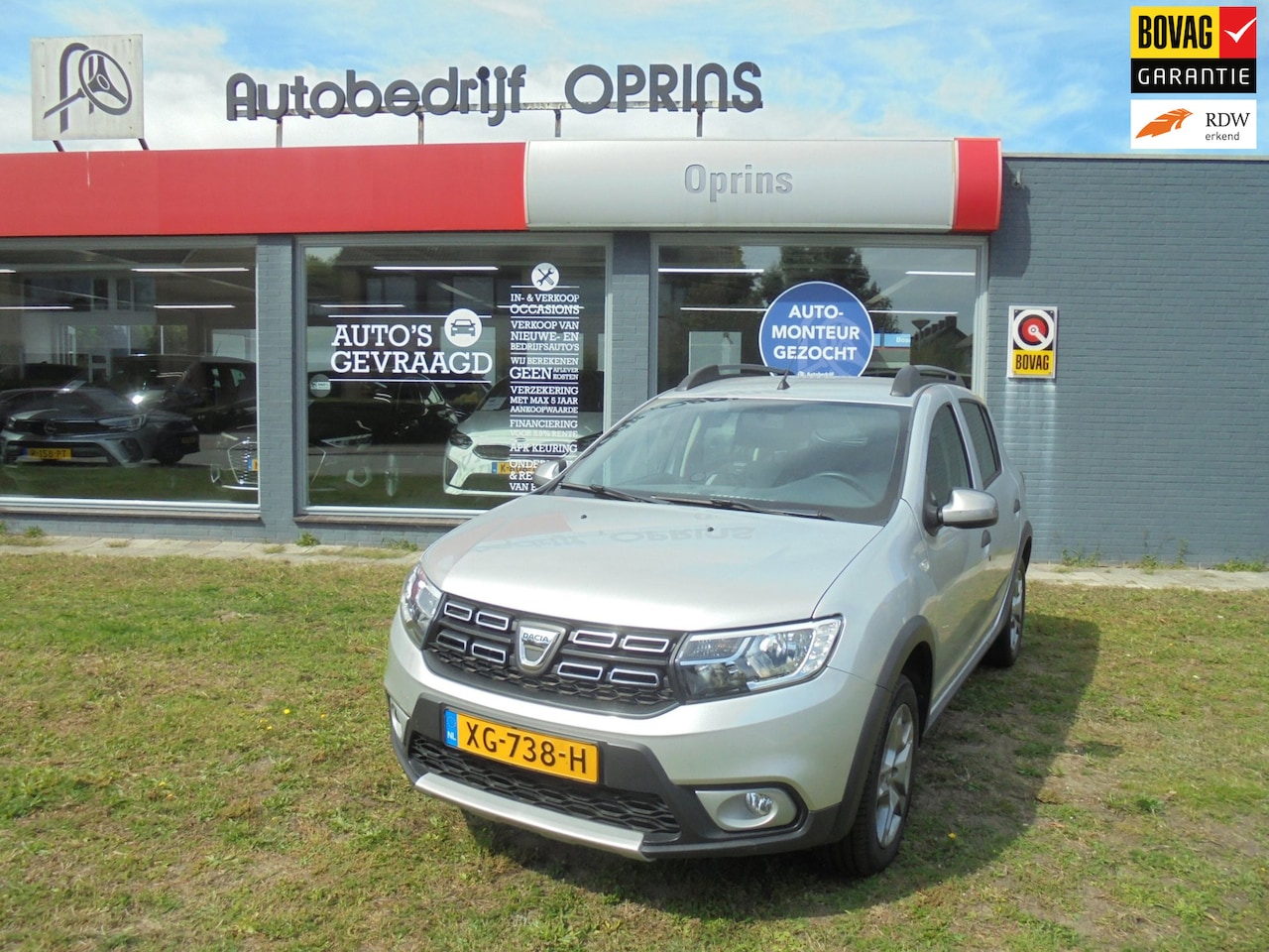 Dacia Sandero Stepway - 0.9 TCe SL 5drs , Incl Bovag Garantie, Airco, Navigatie, NL-Auto - AutoWereld.nl