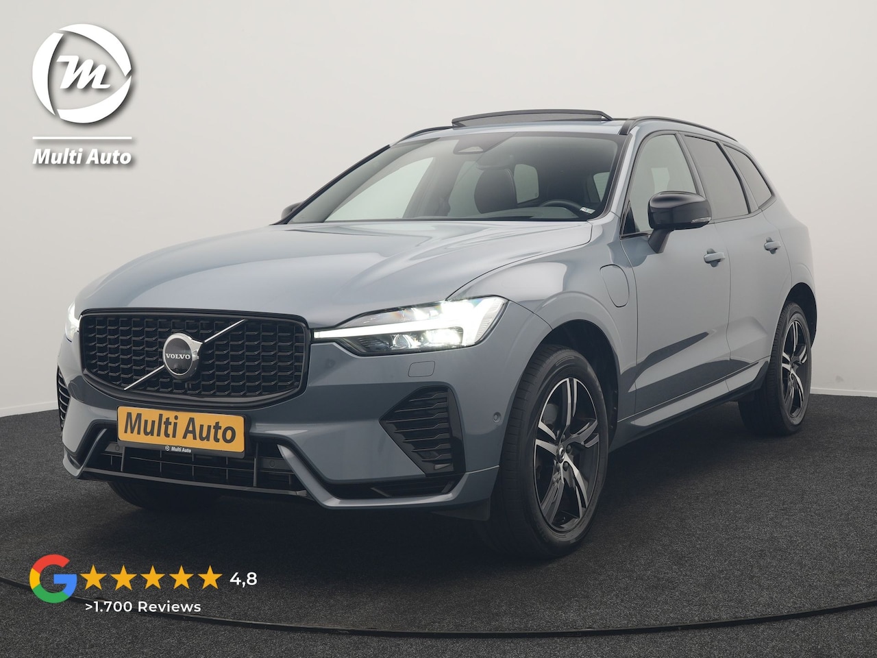 Volvo XC60 - T6 AWD R-Design PHEV 340pk Dealer O.H. | Panodak | Adaptive Cruise | Head Up | 360 Camera - AutoWereld.nl