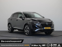 Nissan Qashqai - 158pk MHEV Xtronic Tekna Plus | Panorma dak | Lederen bekleding | BOSE audio | Rondomzicht