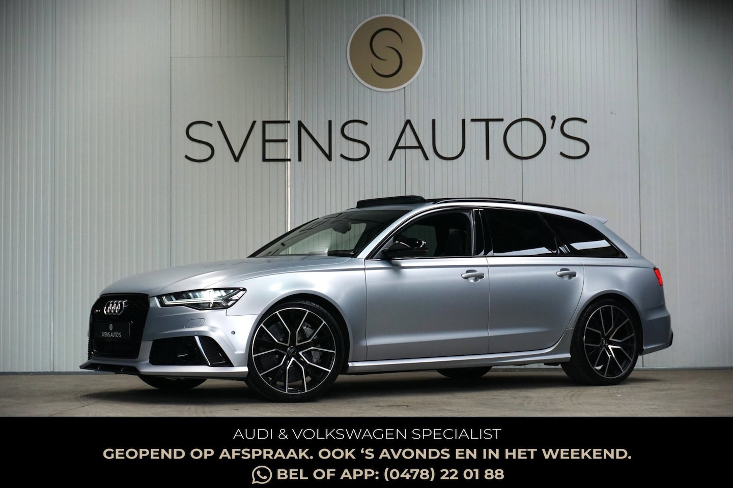 Audi RS6 - Avant 4.0 TFSI Keramisch|B&O Advanced|Panodak|Carbon|Dynamic+ - AutoWereld.nl
