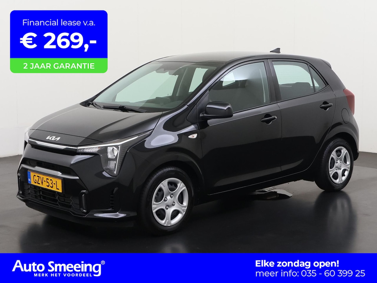 Kia Picanto - 1.0 DPI DynamicLine Automaat | Camera | Digital Cockpit | Navigatie | Zondag Open! - AutoWereld.nl