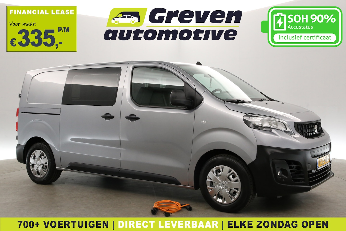Opel Vivaro-e - Peugeot E-Expert Standard Pro 75 kWh L2H1 | Snelladen | SOH 90% | Airco | Cruise | Camera - AutoWereld.nl
