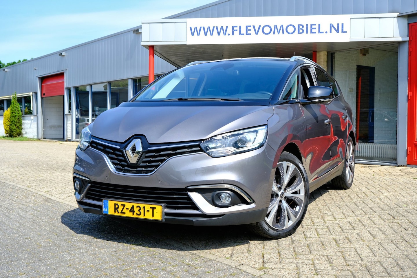 Renault Grand Scénic - 1.2 TCe Intens Navi|Half Leder|ParkAssist|Cam - AutoWereld.nl