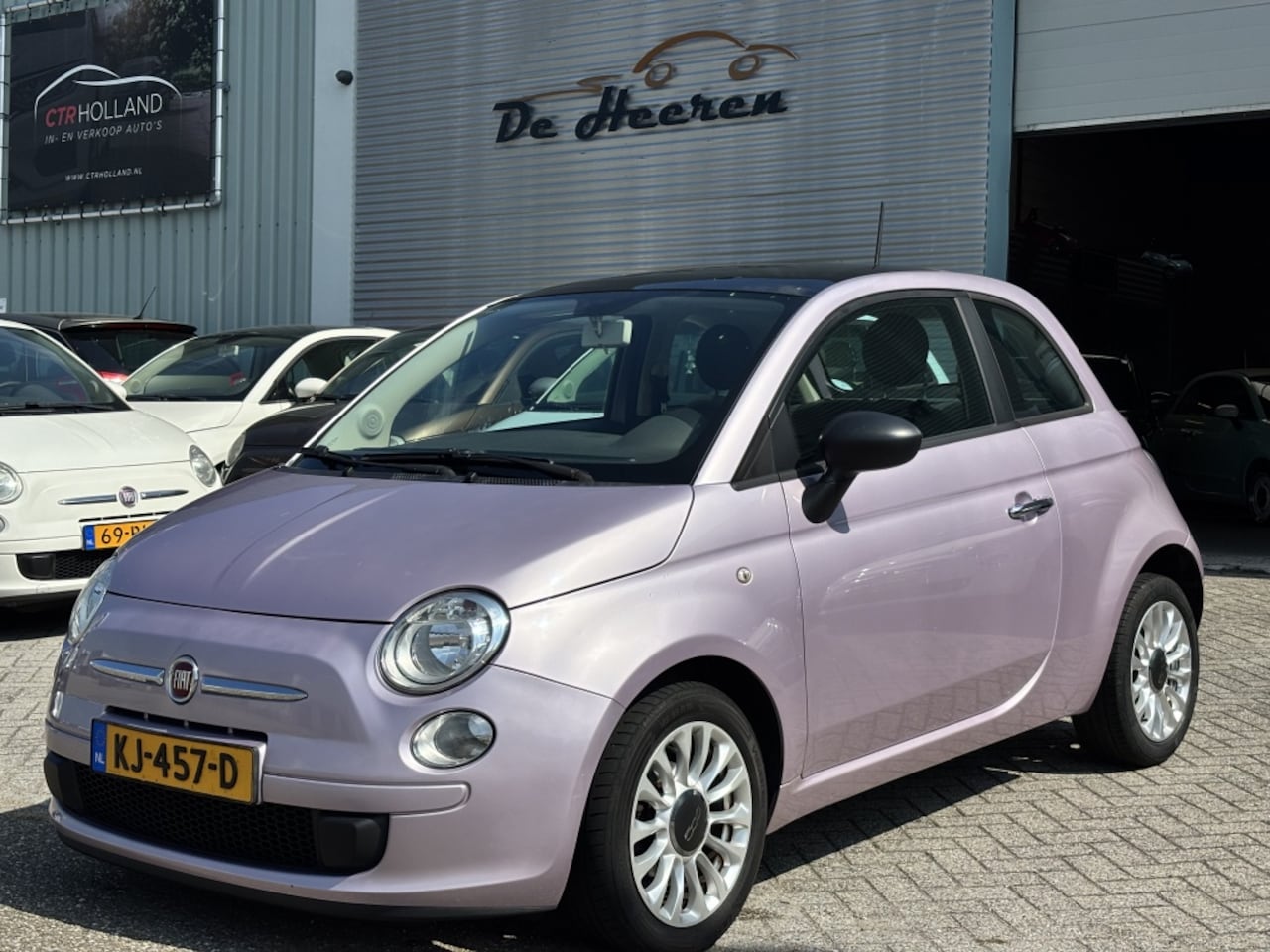 Fiat 500 - 1.2 Lounge Rosa metallic Airco - AutoWereld.nl