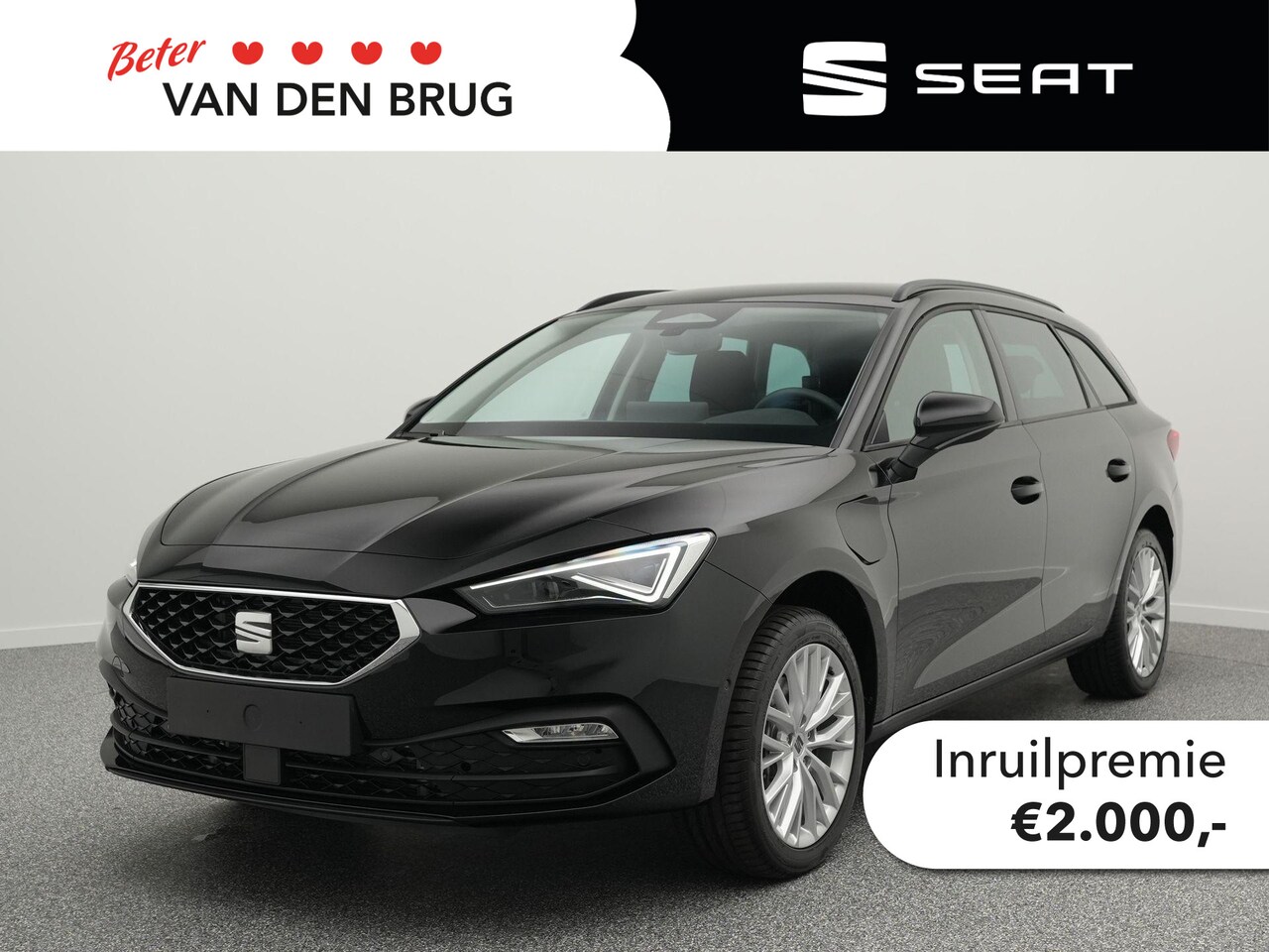 SEAT Leon Sportstourer - Style Business Intense 1.5 TSI eHybrid 204PK | Trekhaak | Matrix LED | Navigatie | Adaptie - AutoWereld.nl