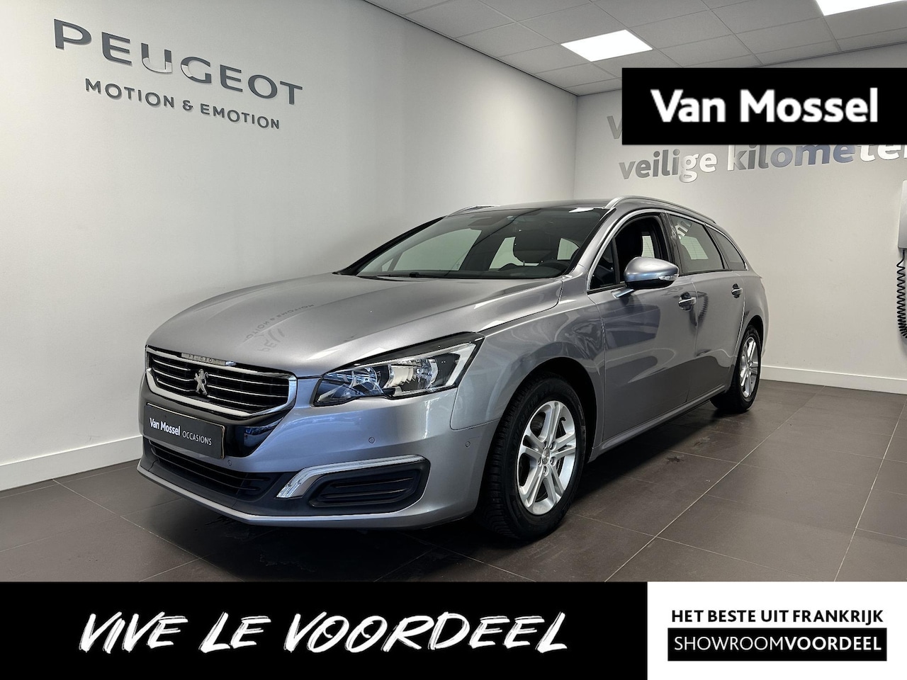 Peugeot 508 SW - 1.6 e-THP Active | Navigatie | Cruise Control | dodehoek detectie | Parkeersensoren | - AutoWereld.nl