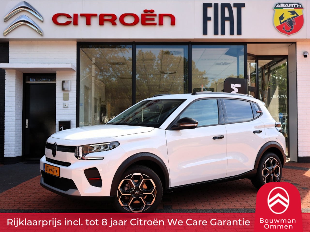 Citroën C3 - Mild Hybride 110PK eDCS6 Automaat Max, Rijklaarprijs | Navigatie | Camera | DAB+ | Climate - AutoWereld.nl