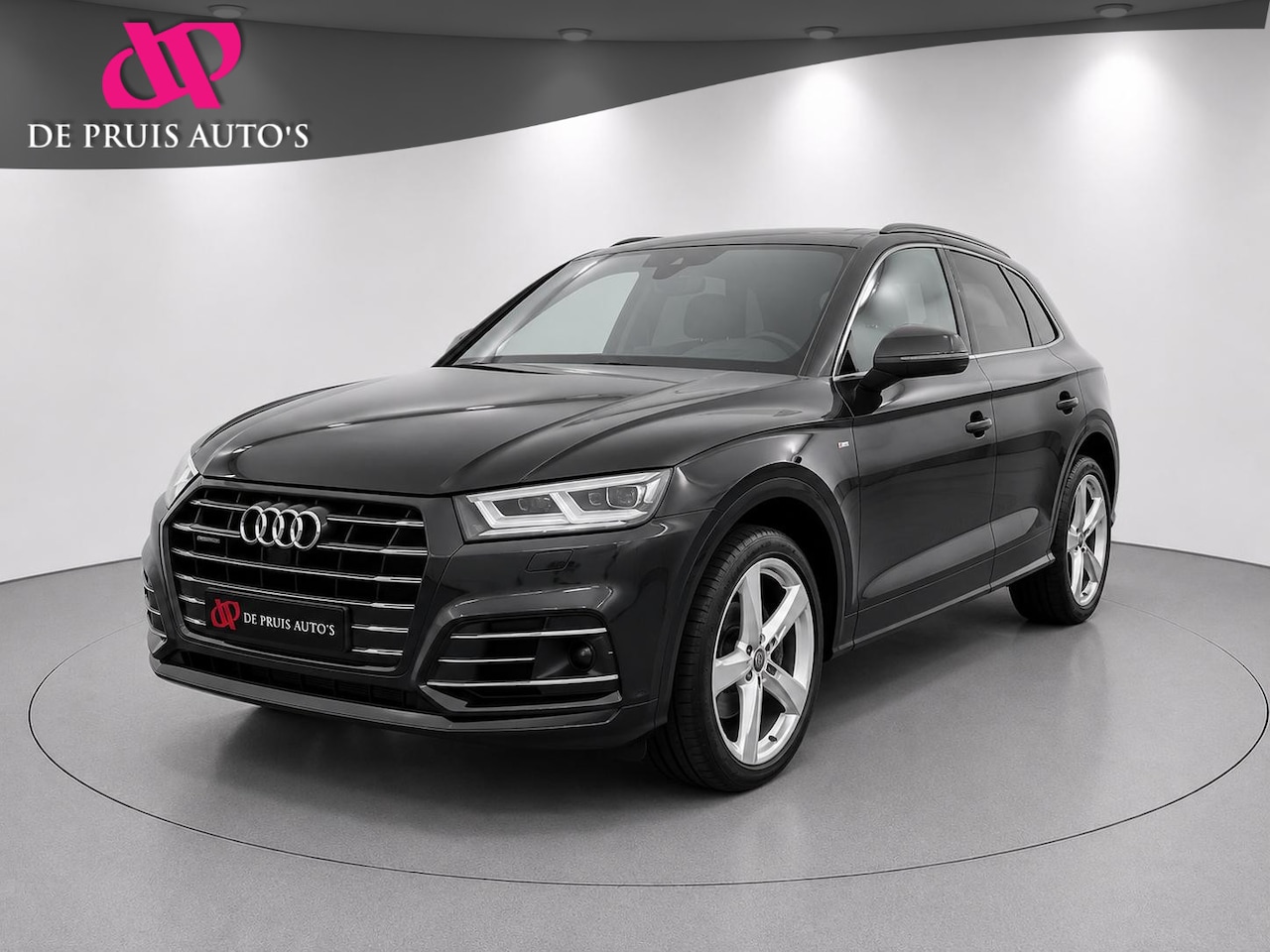 Audi Q5 - 55 TFSI e quattro S line Luchtvering Panodak 360°camera LM21inch Matrix-LED Keyless-Entry - AutoWereld.nl