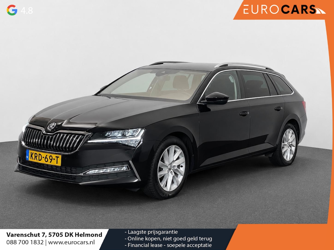 Skoda Superb Combi - 1.4 TSI DSG Aut. iV Business Edition Plus SoH 92% Trekhaak Camera Navi Carplay DCC Stoelve - AutoWereld.nl
