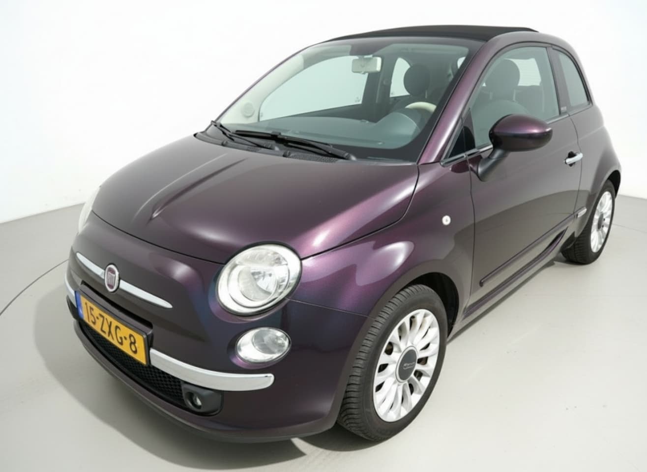 Fiat 500 C - 0.9 TwinAir Lounge Cabrio | Airco | PDC - AutoWereld.nl