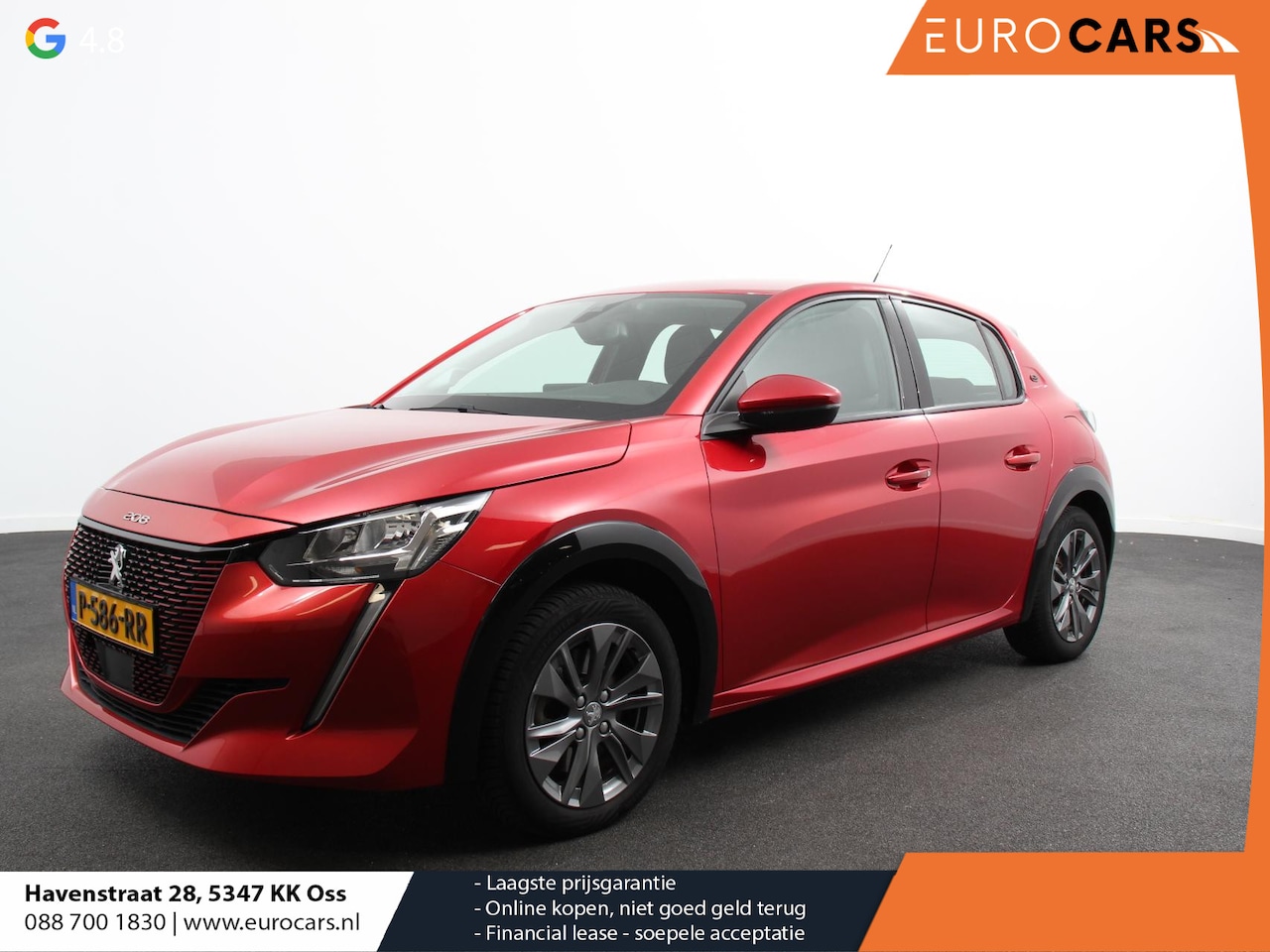 Peugeot e-208 - EV Allure 50 kWh Automaat SOH 89% Climate control navigatie DMV apple / android Cruise co - AutoWereld.nl