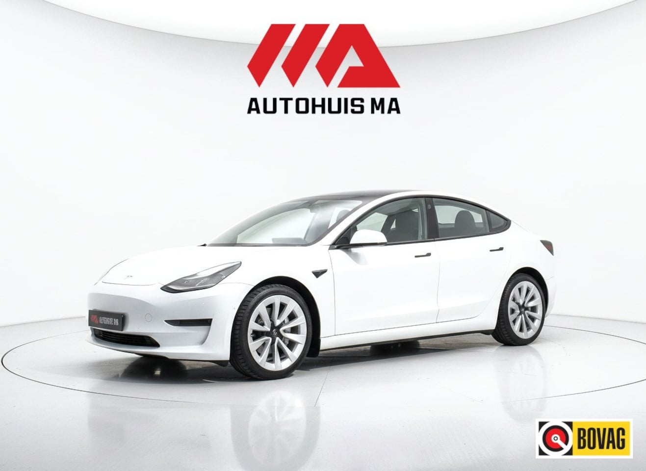Tesla Model 3 - Long Range AWD 75 kWh | FSD3 | WARMTEPOMP | PANO | 360 CAMERA - AutoWereld.nl