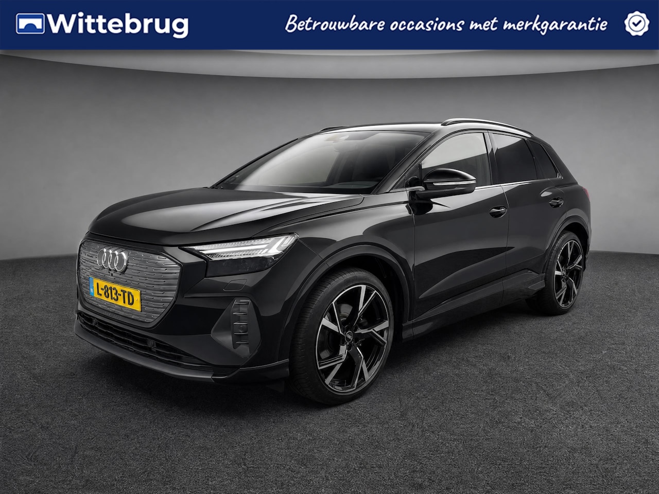 Audi Q4 e-tron - 35 170PK Launch edition Advanced Plus 55 kWh / Panoramadak / Zwenkbare Trekhaak / Warmtepo - AutoWereld.nl