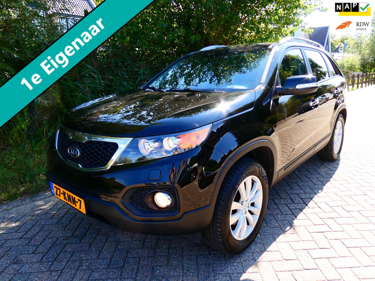 Kia Sorento - 2.4i 139.000km 1e eig. Clima Leder Schuifdak Trekhaak 2.000kg Xenon - AutoWereld.nl