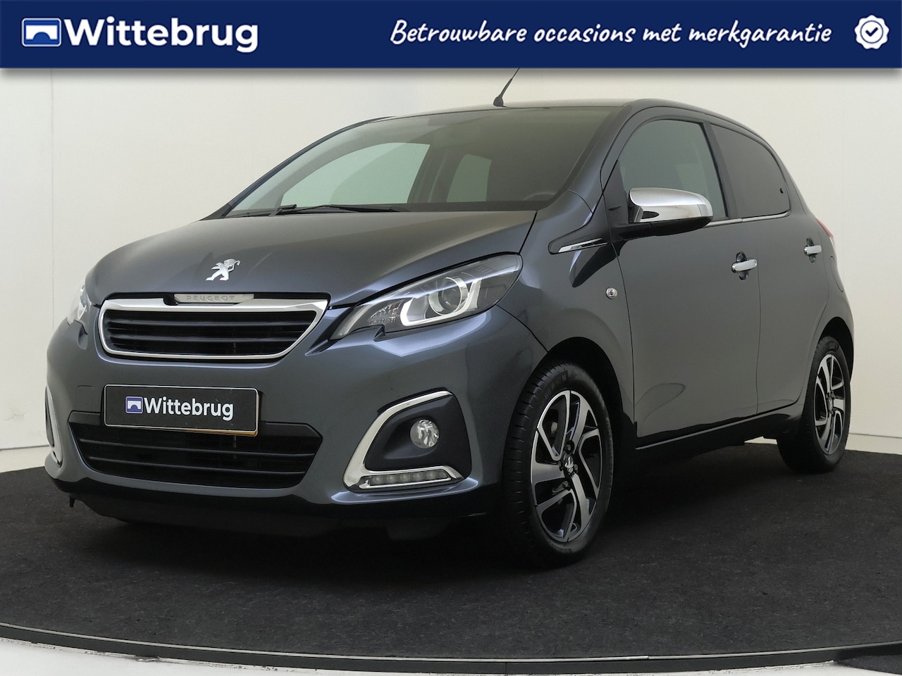 Peugeot 108 - 1.0 e-VTi Allure Luxe uitvoering! - AutoWereld.nl