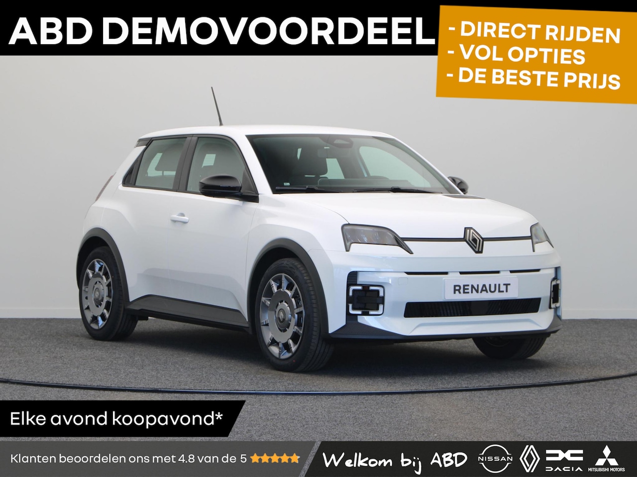 Renault 5 - urban range evolution 40 kWh | Vijf jaar garantie | Stoelverwarming | Apple carplay / Andr - AutoWereld.nl