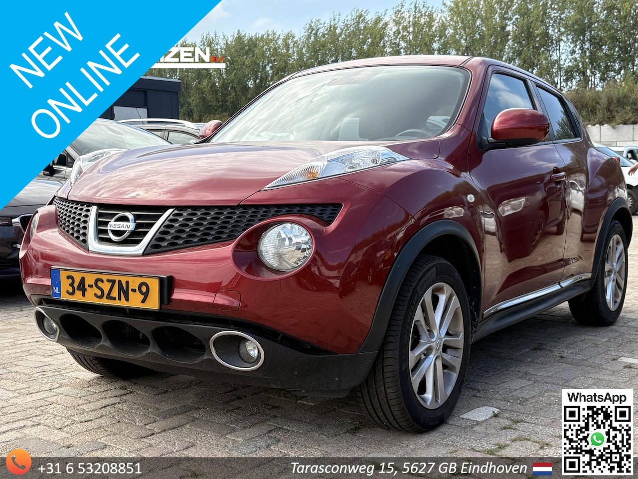 Nissan Juke - 1.6 DIG-T Tekna All-Mode Automaat | Leder | Cruise | Climate | Trekhaak | - AutoWereld.nl