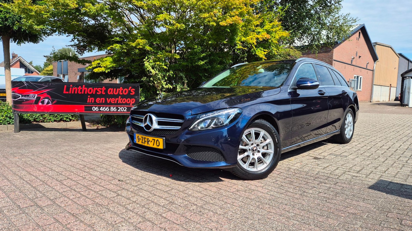Mercedes-Benz C-klasse Estate - 220 CDI Lease Edition-CLIMA-LEDER-12-2014 - AutoWereld.nl