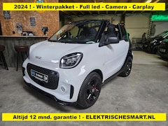 Smart Fortwo cabrio - EQ Comfort PLUS - 22 kWh snellader - Winterpakket met stoel- en stuurverwarming - Full led