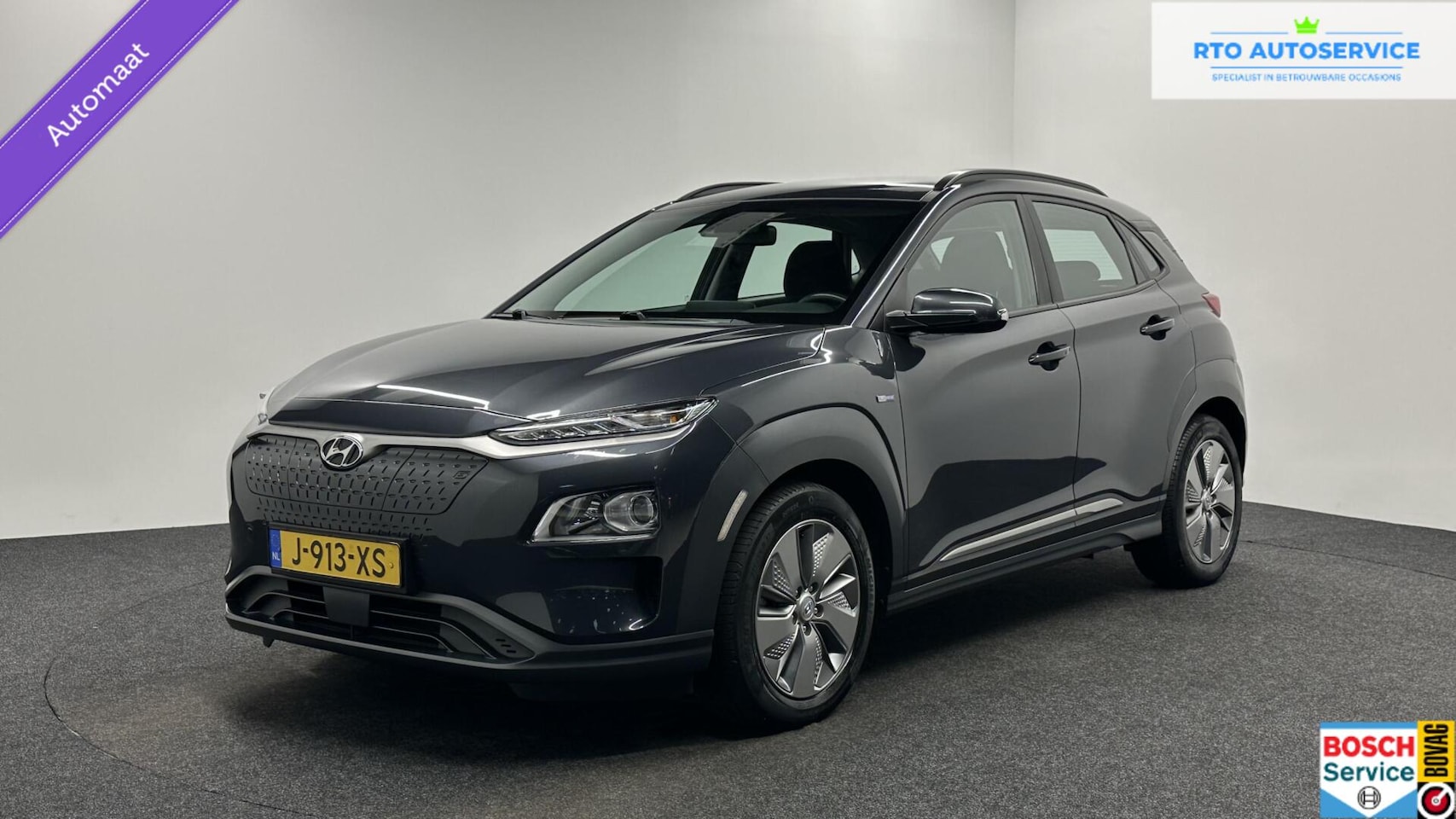 Hyundai Kona Electric - EV Comfort 64 kWh 3 Fase Warmtepomp CAMERA CARPLAY NAVI ECC ADAPTIEF CRUISE. - AutoWereld.nl